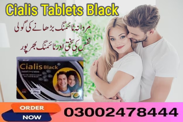 Cialis Tablets Black in Lahore- 03002478444Call, Sms, & WhatsApp Now 