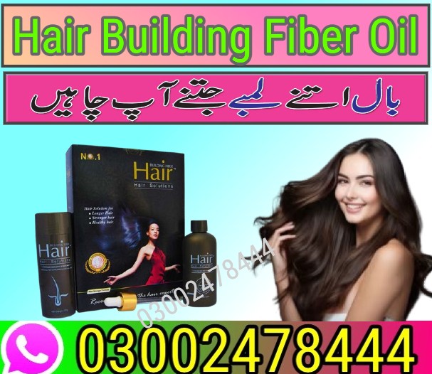 Hair Building Fiber Oil In Faisalabad- 03002478444