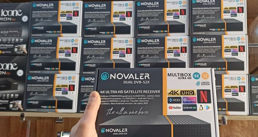 NOVALER Multibox 4K SE   نوفالير 2022